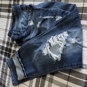 Judy Blue Distressed Boyfriend Jeans Size 18W